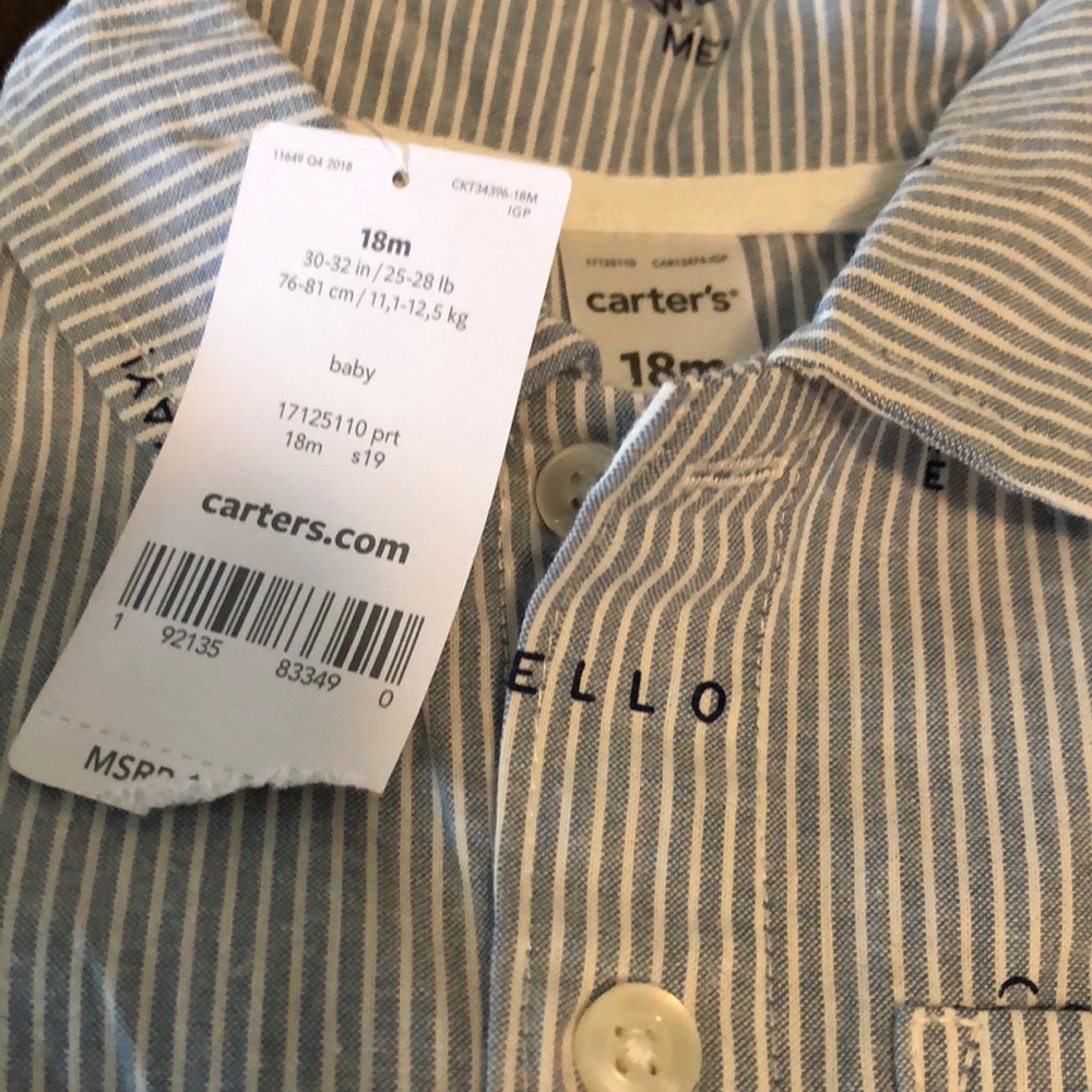 🆕 Button up Romper - Picture 2 of 3